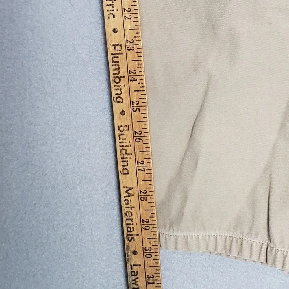 Vintage Lucky Brand Size 33 Overdrive Pants Tan Cargo Carpenter Chore Utility